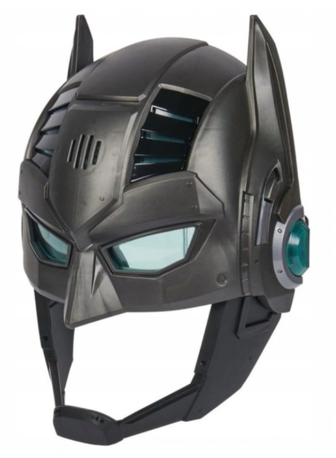 DC Comics BATMAN DC Comics, Armor-Up Mask with Visor, 15+ Sounds and Phrases, Lights Up, Batteries Included, Super Hero Costume, Kids Roleplay for Boys and Girls Aged 4+ - Image 2