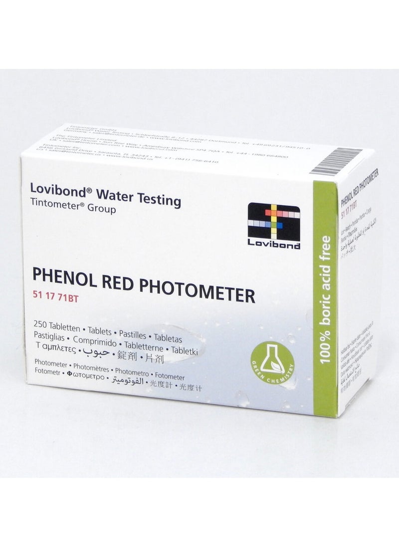 Lovibond Lovibond pH test tablet Reagent (pack of 250)  - Image 1