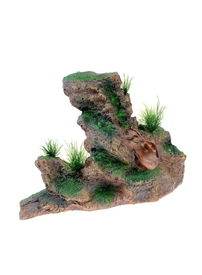 Saim Aquarium Ornament Mountain View Stone Cave Fish Tank Decorations for Fish Hide and Play - Image 5