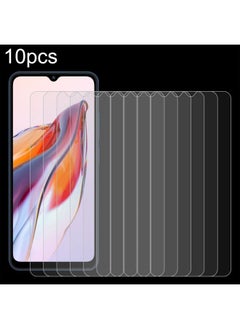 HuHa Screen Protector For Xiaomi Redmi 12C / Xiaomi Poco C55 10pcs 0.26mm 9H 2.5D Tempered Glass Film 
