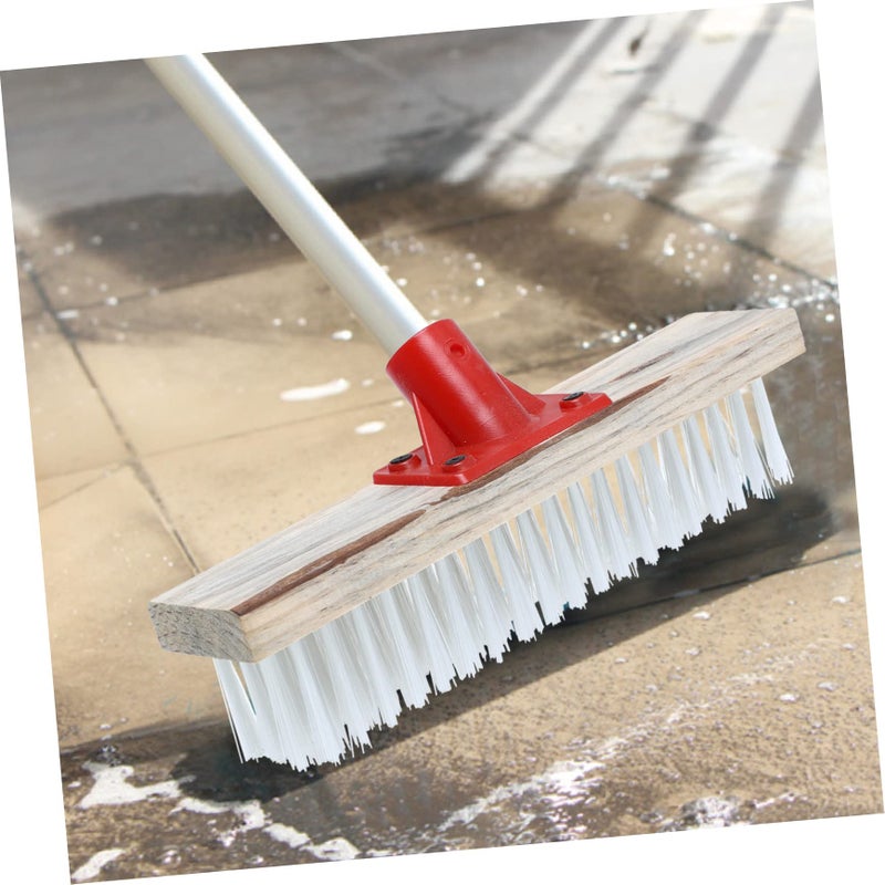Stiff Bristle Floor Scrub Brush Head Durable Nylon Wire For Household Cleaning Moss Removal Easy Installation - Image 5