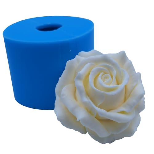 iBest 3D Rose Flower Silicone Mold Resin Epoxy Flower Molds Decorating Crafts Candle Wax Mold Mousse Cake Silicone Mould - Image 1