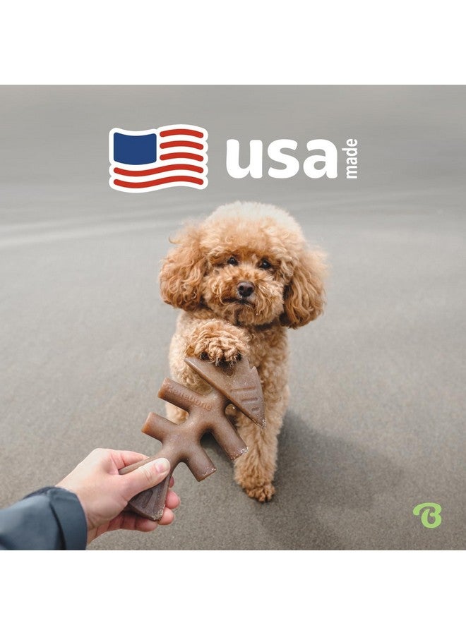 Benebone Fishbone Durable Dog Chew Toy for Aggressive Chewers, Real Fish, Made in USA, Small - Image 4