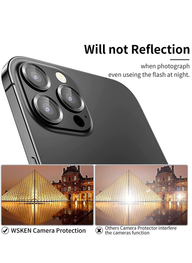 Raxoom iPhone 13 Pro Max (6.7 inch)/ (6.1 inch) Camera Lens Protector,Anti Scrach HD Tempered Metal Glass Screen Protector - Image 5