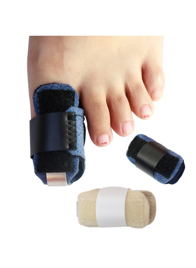 الواحة-TH إصبع القدم Splint كسر إصبع القدم قوس إصبع القدم مصمم لمطرقة إصبع القدم ، إصبع القدم المنحني ، إصبع القدم الكبير ، النساء الرجال كسر إصبع القدم دعم إصبع القدم لفات - Image 1