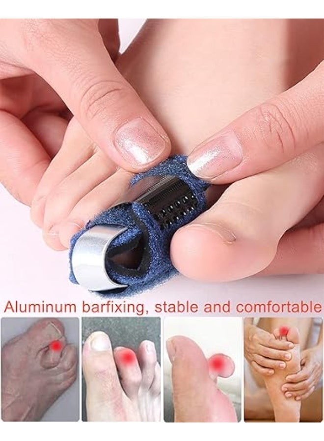 الواحة-TH إصبع القدم Splint كسر إصبع القدم قوس إصبع القدم مصمم لمطرقة إصبع القدم ، إصبع القدم المنحني ، إصبع القدم الكبير ، النساء الرجال كسر إصبع القدم دعم إصبع القدم لفات - Image 4