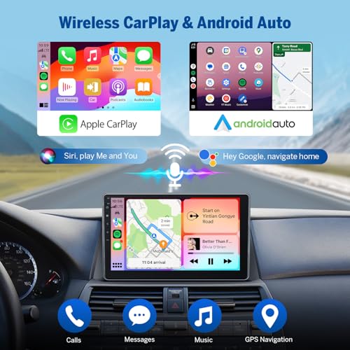 Eonon 4+64GB for Honda Accord 2008-2012, Car Stereo10.1 Inch Wireless CarPlay & Android Auto, Android 14 GPS Navigation Head Unit with Bluetooth 5.4, Wi-Fi - HAC2X7A - Image 3