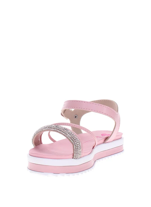 MOLEKINHA Molekinha Pre Teen Girls Sandals With Back Strap Pink | Made In Brazil