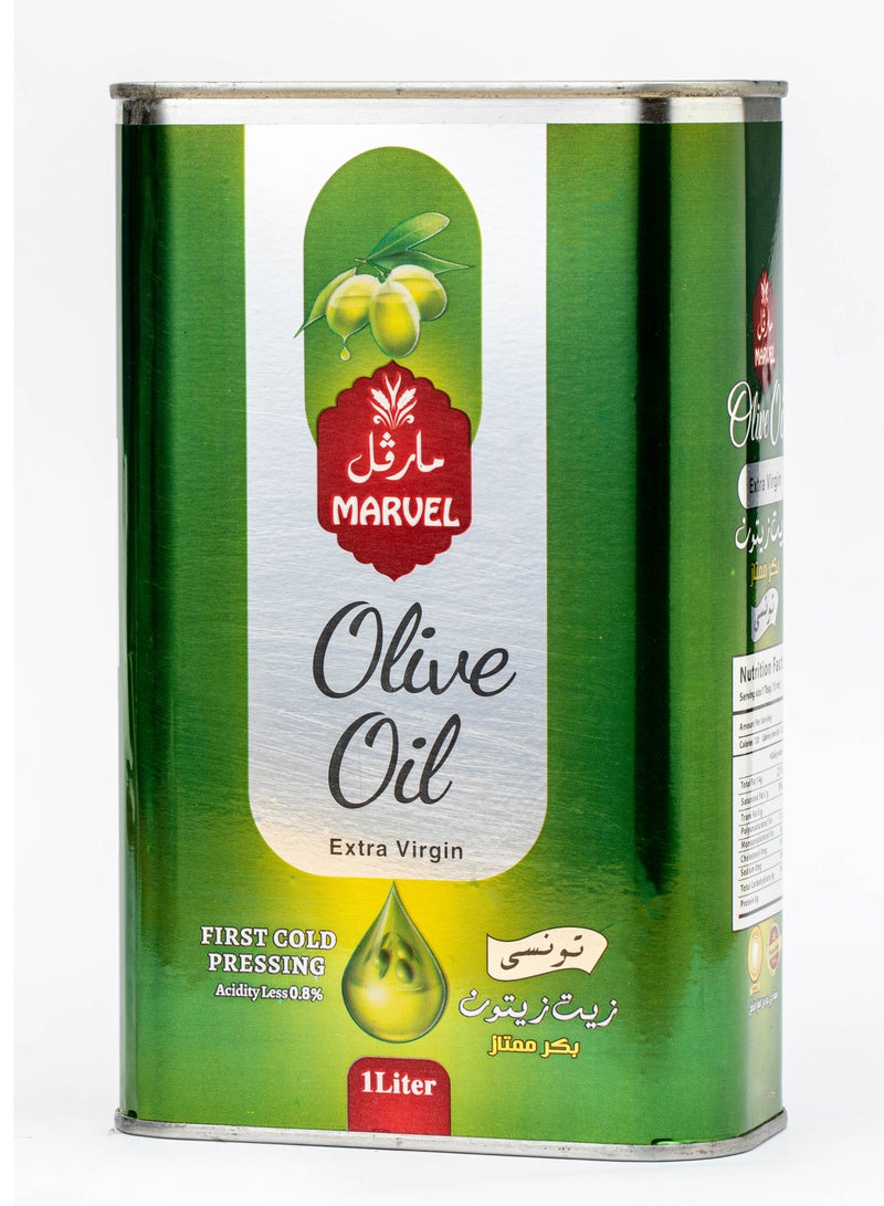 مارفل زيت زيتون تونسي بكر ممتاز 1000مل صفيح - Image 4