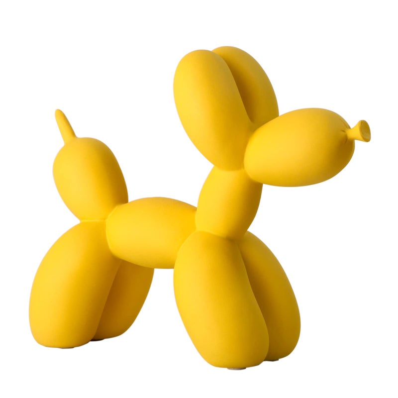 XIAOMAGG Creative Balloon Dog Sculpture Modern Home Decoration Trendy Animal Art Ornaments Collection Figurine Bedroom Living Room Office Desktop Resin Decors