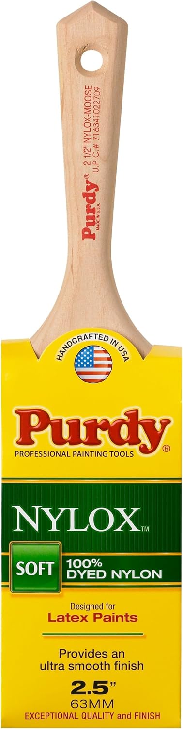 Purdy 212 Purdy 144232225 Nylox Moose Paint Brush Tynex Nylon - Image 1
