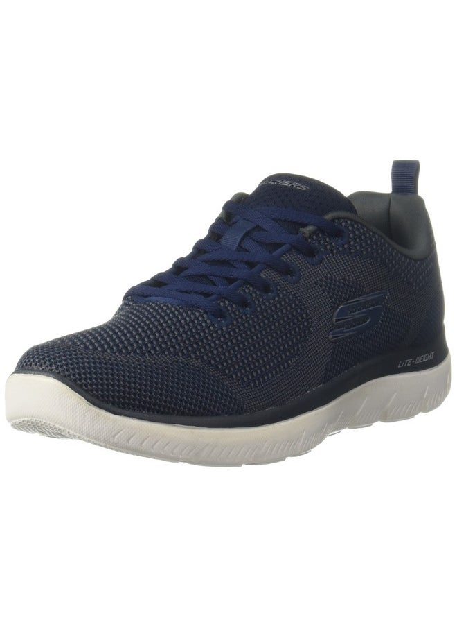 SKECHERS - Skechers Mens Summits - Brisbane Navy Sneaker - 9 UK (10 US) (232057ID-NVY) - Image 1
