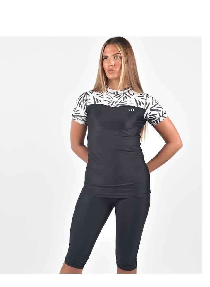 modestly active Long Sleeve Rash Guard Tracey Swimwear - Image 2