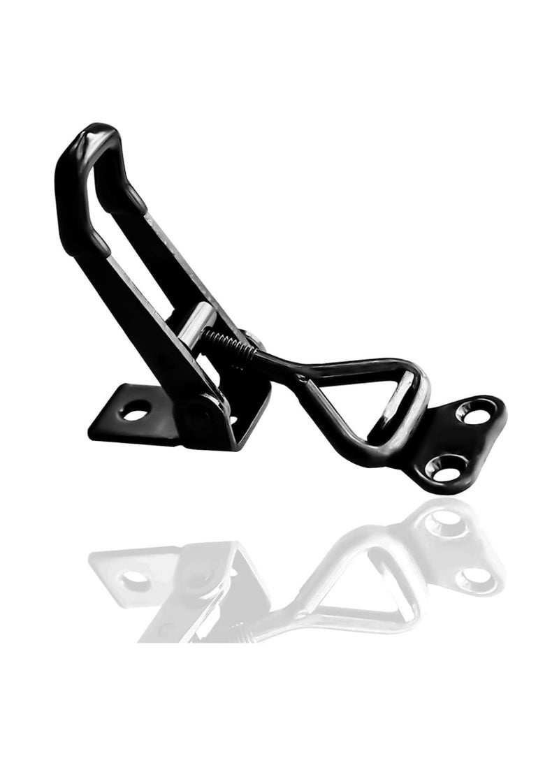 كابتن تيك 6 Pack Toggle Latch Clamp 4001, Adjustable Toggle Clamp Latch, Heavy Duty Toggle Latches, 330 Lbs Holding Capacity Pull Latch Clamp for Lid Jig, Tool Box Case - Image 4