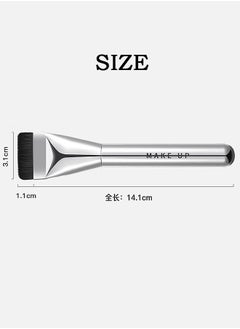 Gecomo Flat-head Makeup Brush, Liquid Foundation Brush, Face Makeup Tool  - Image 2