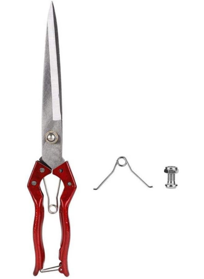 مقص صوف أغنام يدوي، مقاس 33 سم، مقص صوف بشفرات من الفولاذ الكربوني للرعاة - Image 2