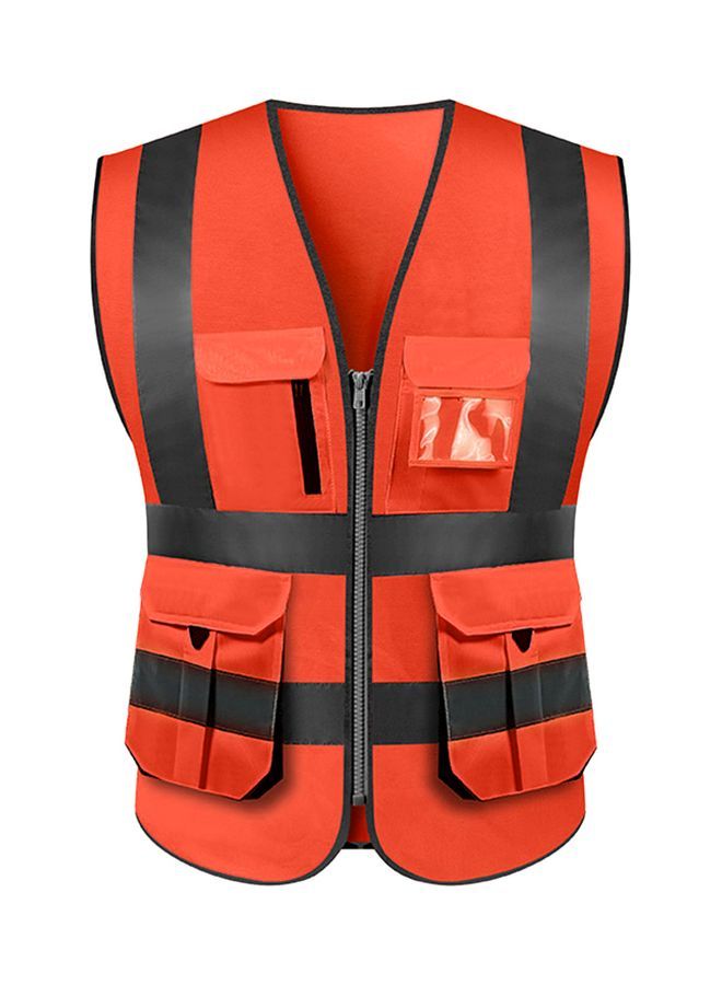 نيبمينينت سترة السلامة العاكسة أحمر/رمادي S-5XL/Customized  - Image 1