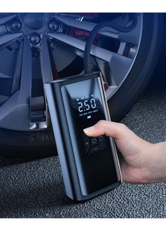 Angmei Tire Inflator Portable Air Compressor, 150PSI & 20000mAh Portable Air Pump for Car Tires, 2X Faster Inflation Bike Tire Pump with Tire Pressure Gauge, Auto Shut-off, Quick Charger Motorcycle & Ball  - Image 1