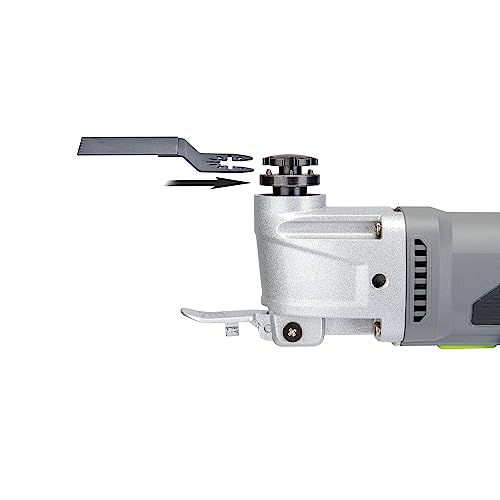 Genesis Oscillating Tool 3.5 Amp Oscillating Multi Tool with 3.7° Oscillation Angle, 6 Variable-Speeds with 16-Piece Accessory Set, Storage Box, Carrying Bag, and 2 Year Warranty (GMT35T) - Image 5