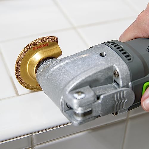 Genesis Oscillating Tool 3.5 Amp Oscillating Multi Tool with 3.7° Oscillation Angle, 6 Variable-Speeds with 16-Piece Accessory Set, Storage Box, Carrying Bag, and 2 Year Warranty (GMT35T) - Image 2
