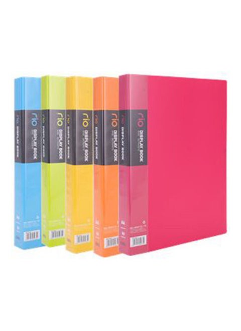 Display Book A4- 60 Sheets - Assorted colors