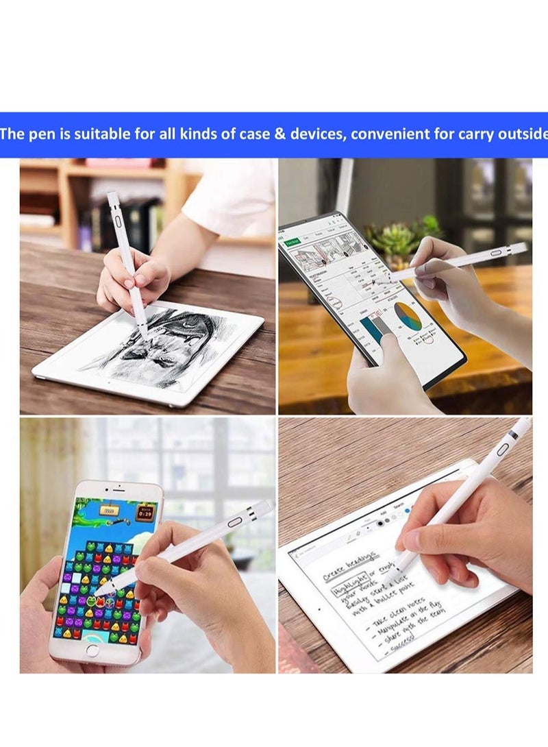 إلترازون Universal Capacitive Touch Screen Stylus Smart Pen for IOS/Android System, Apple iPad / Phone - Image 4