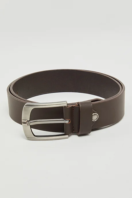أر أند بي Solid Buckle Belt