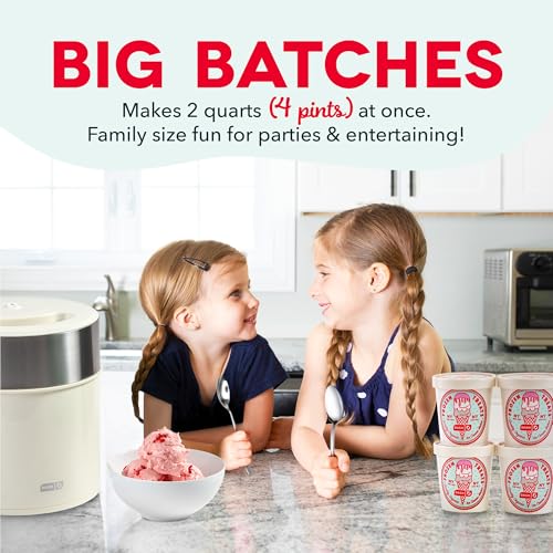 Dash Deluxe Gelato & Ice Cream Maker, 2qt - cream - Image 2