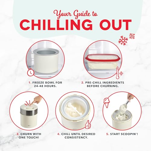 Dash Deluxe Gelato & Ice Cream Maker, 2qt - cream - Image 4