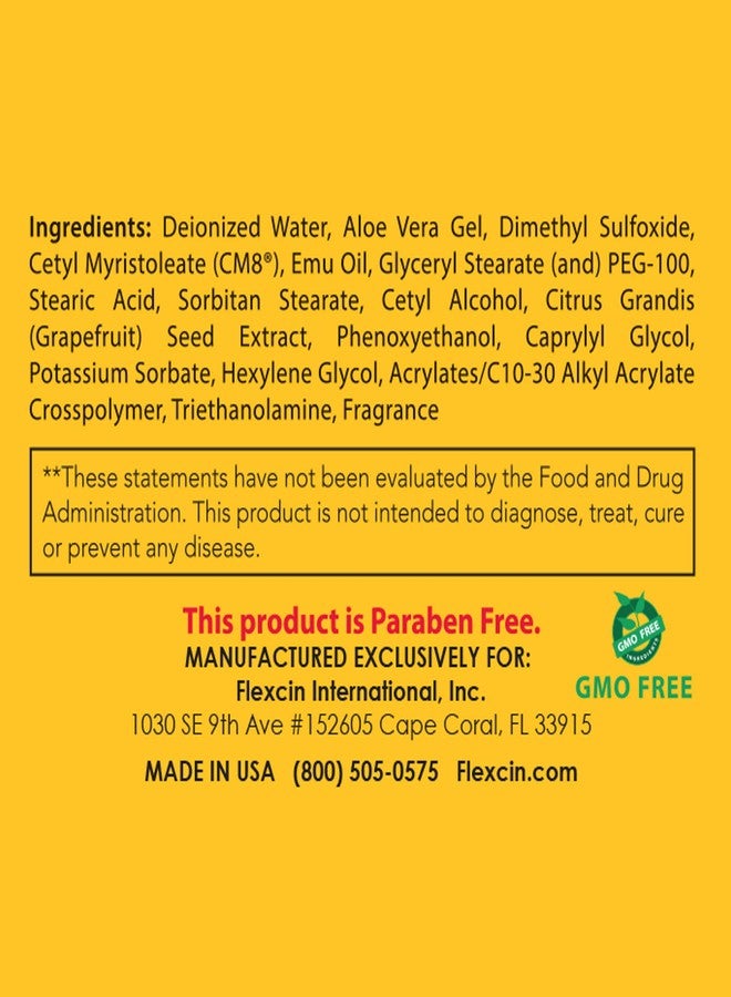 Flexcin with CM8 Motion Lotion 4 oz jar - Image 5