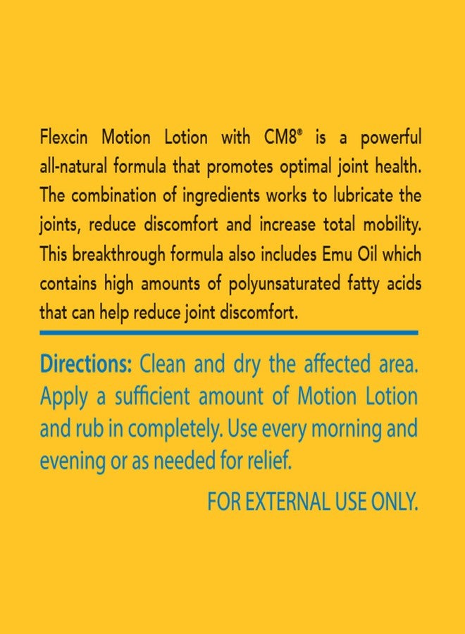 Flexcin with CM8 Motion Lotion 4 oz jar - Image 4