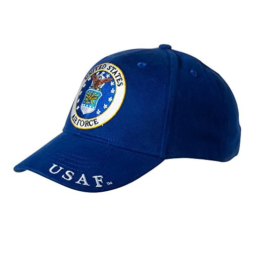 Eagle United States Air Force Logo Blue Hat Cap USAF - Image 2