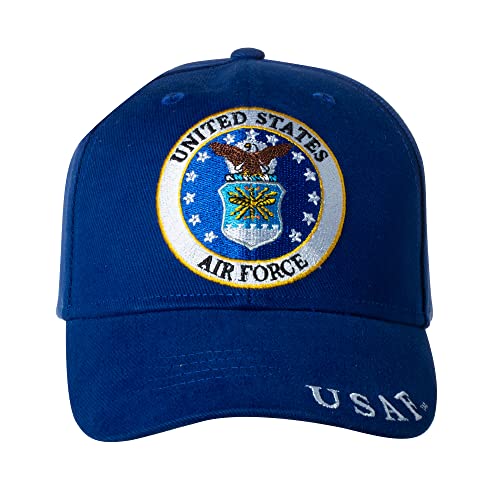Eagle United States Air Force Logo Blue Hat Cap USAF - Image 5