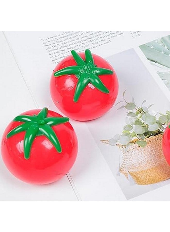 بوكسو ألعاب بوكسو الإسفنجية المضحكة للأطفال والكبار | ألعاب إسفنجية ناعمة ومرنة على شكل كرتون للأطفال (مجموعة من قطعتين، لون طماطم) - Image 5