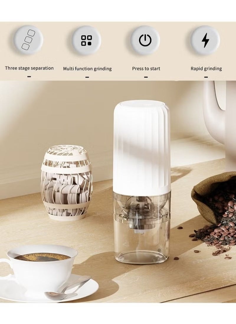 Portable Electric Coffee Grinder White - pzsku/Z30C27EEA80F32CCF901CZ/45/_/1695182527/e20fde40-41dd-4121-b5fb-77472c7eb9a3