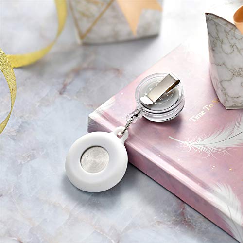 Lancardo 1 PC Retractable Nurse Watch Clip On with Secondhand Stethoscope Lapel Fob Pocket for Doctor Nurse Simple Silicone Cover for Women and Men - Image 3