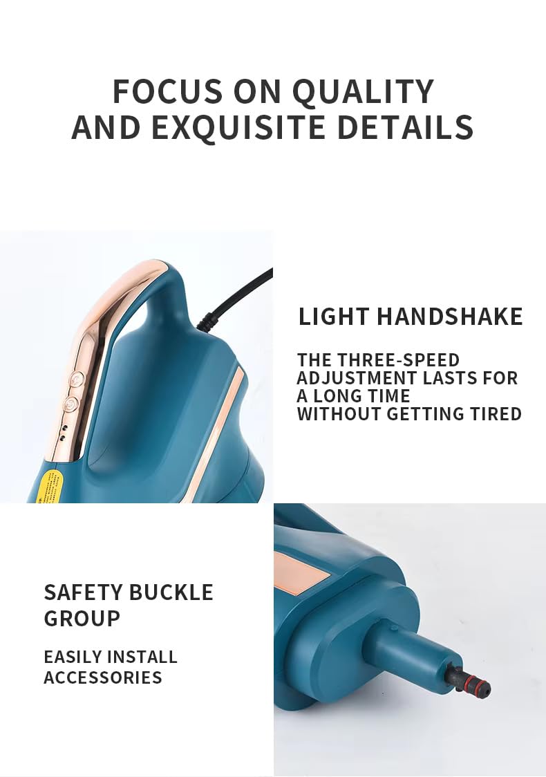 SHOPOBOX SHOPOBOX Steam Mop for Hardwood FloorsPowerful Detachable Handheld Electric Mop Floor CleanerIdeal for Hardwood Laminate Tile and Vinyl FloorsPrefect for Home and Kitchen Floors  - Image 3