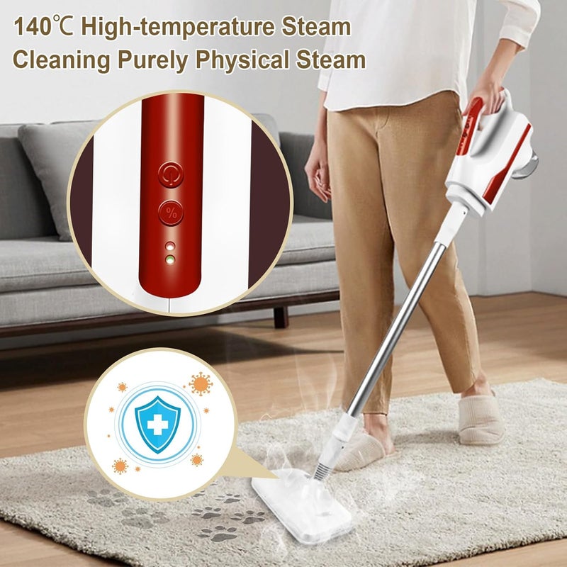 SHOPOBOX SHOPOBOX Steam Mop for Hardwood FloorsPowerful Detachable Handheld Electric Mop Floor CleanerIdeal for Hardwood Laminate Tile and Vinyl FloorsPrefect for Home and Kitchen Floors  - Image 5
