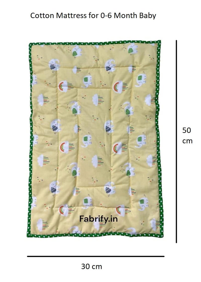 Fabrify Cotton Newborn Baby Godadi Baby Bed Mattress 06 Months Multicolor Random Design Full 5 Modern - Image 4