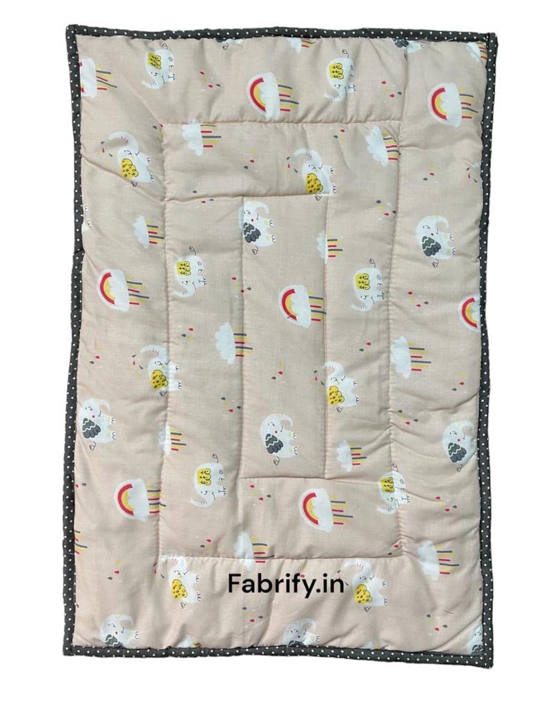 Fabrify Cotton Newborn Baby Godadi Baby Bed Mattress 06 Months Multicolor Random Design Full 5 Modern - Image 5