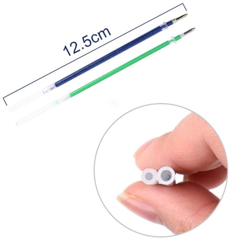 Japceit 24Pcs Gel Pen Refills Multicolor Set - Glitter Metallic Magic Pastel Neon Classic No Duplicates, 100% Acid Free Precision Made, Free-Flowing Smooth Ink for Drawing Sketching Scrapbooking Invit - Image 2