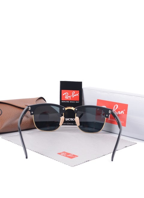 Ray-Ban Fashion Pilot Sunglasses Gold Framed with Brown UV Lenses