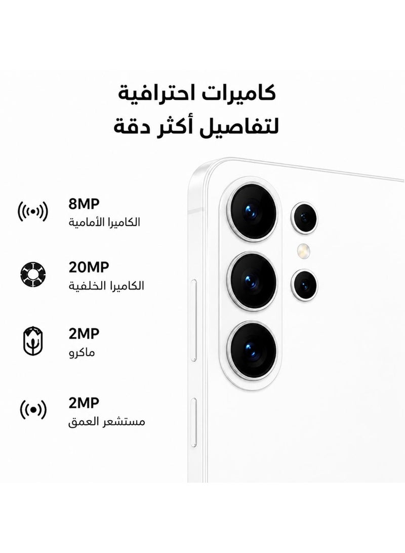  تكنو سكاي هاتف ذكي تكنو سكاي S26 ultra 5G  ثنائي الشريحة بطارية 6000mAh ابيض الدفع الإلكتروني (NFC) - Image 5