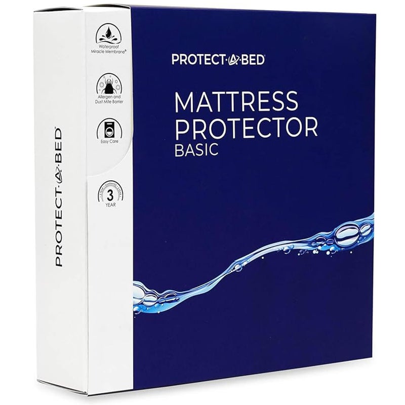 Protect-A-Bed Protect-A-Bed Basic Waterproof Mattress Protector, Twin Size  - Image 1