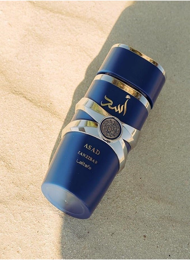 Lattafa Asad Zanzibar From Lattafa for Men 100 ml  - Image 3