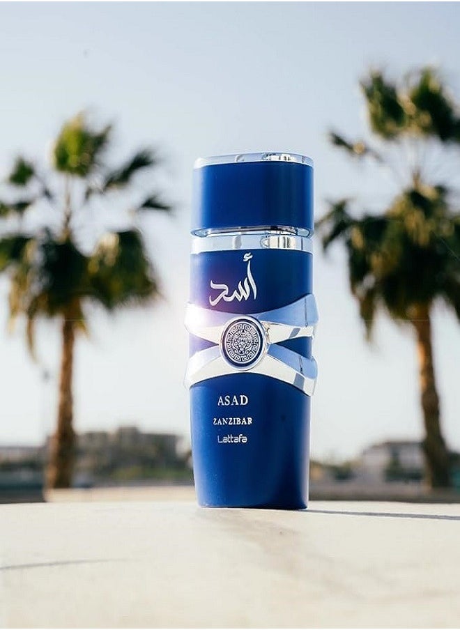 Lattafa Asad Zanzibar From Lattafa for Men 100 ml  - Image 4