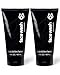 Black Wolf Menâ€™s Charcoal Powder Face Wash - 5 Fl Oz, 2 Pack - Facial Cleanser Removes Unwanted Impurities from Your Skin & Soothes Irritation - Image 2