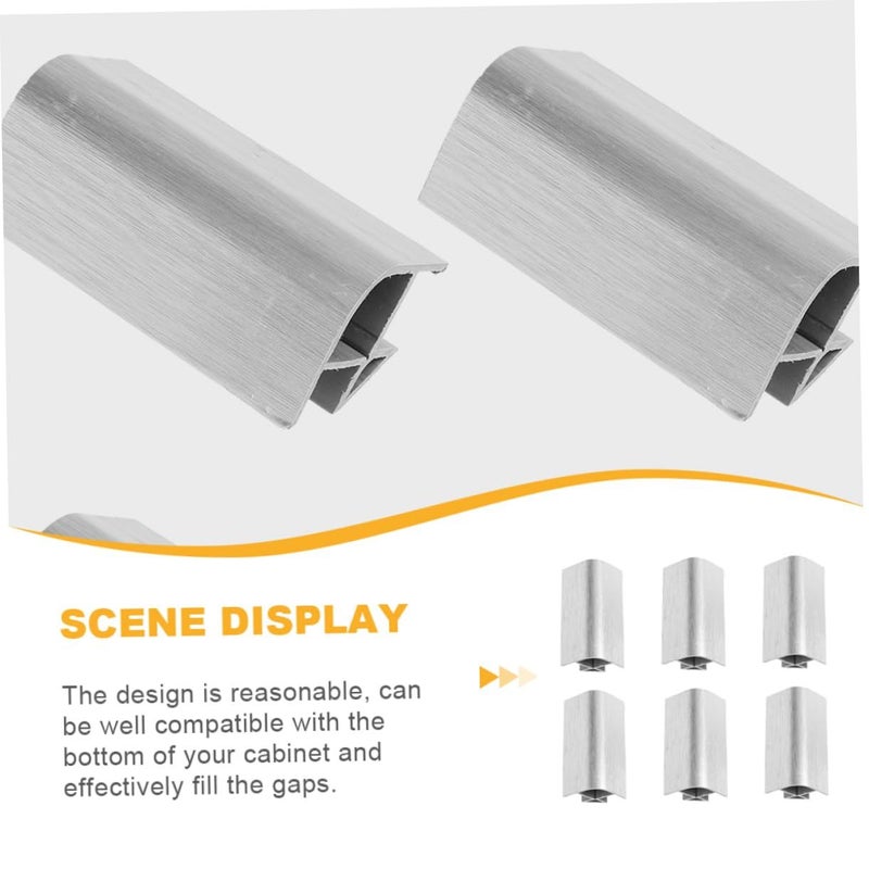 6pcs Durable Baseboard Corner Guards for Cabinets Easy High Hardness Home Safety - Image 4