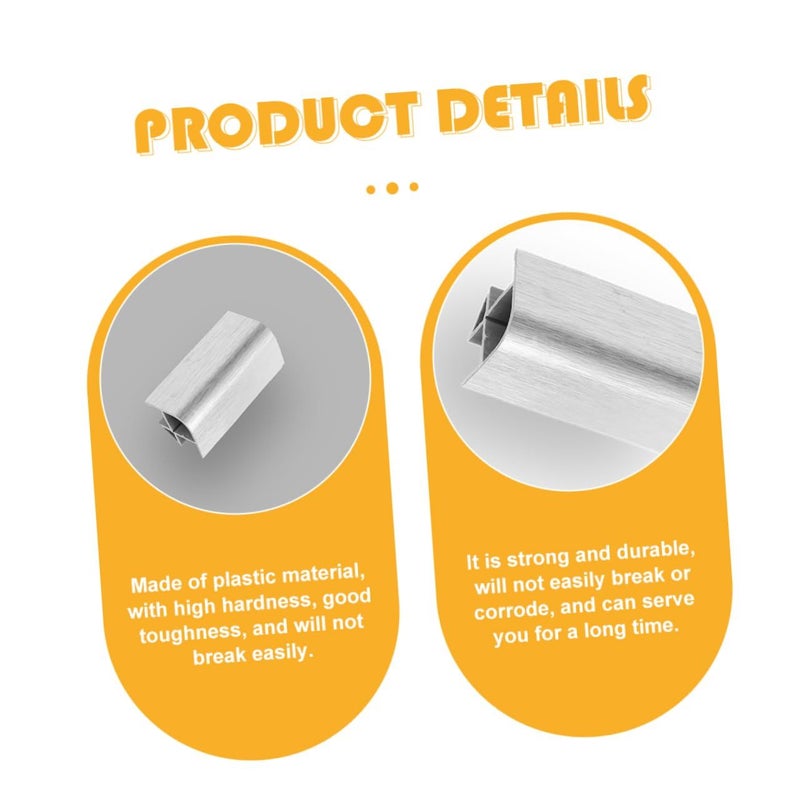 6pcs Durable Baseboard Corner Guards for Cabinets Easy High Hardness Home Safety - Image 5