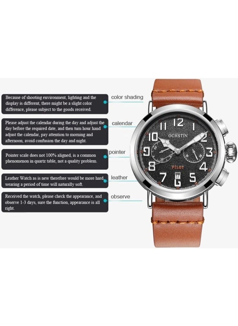 All Function Active Leather Band Men's Wristwatch923866 - pzsku/Z30C30A58DDD63F1B8F2FZ/45/_/1731226686/b4cfcb70-e022-4f4a-9d57-f9fa9dcc021d